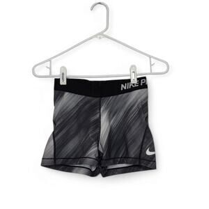 Nike Dri Fit Shorts Small Workout Black Art Bottoms